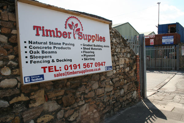 Timber Supplies Entrance